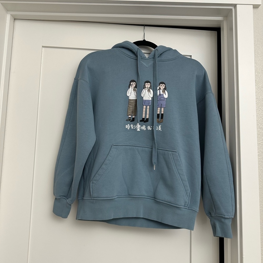 PROD Bldg Blue Graphic Fleece Hoodie